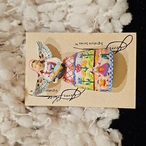 Jim Shore Brooch